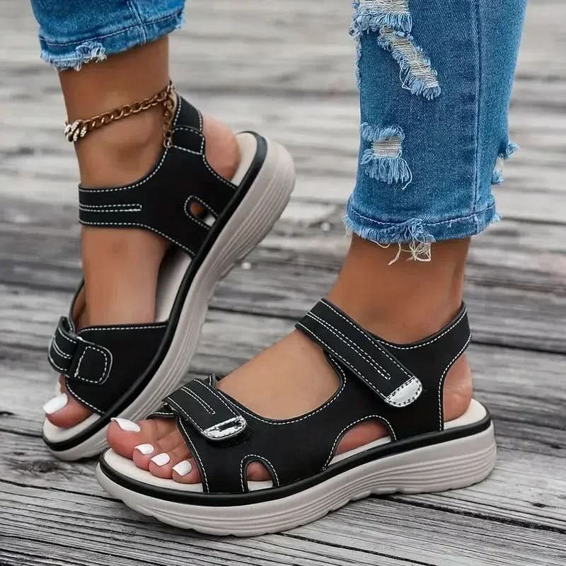 Livia™ Fotvänliga Sandaler – För Långa Dagar & Snygga Stunder