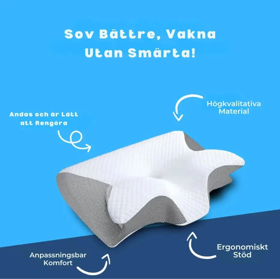 ErgoSleep™ – Ergonomisk Nackkudde för Bättre Sömn