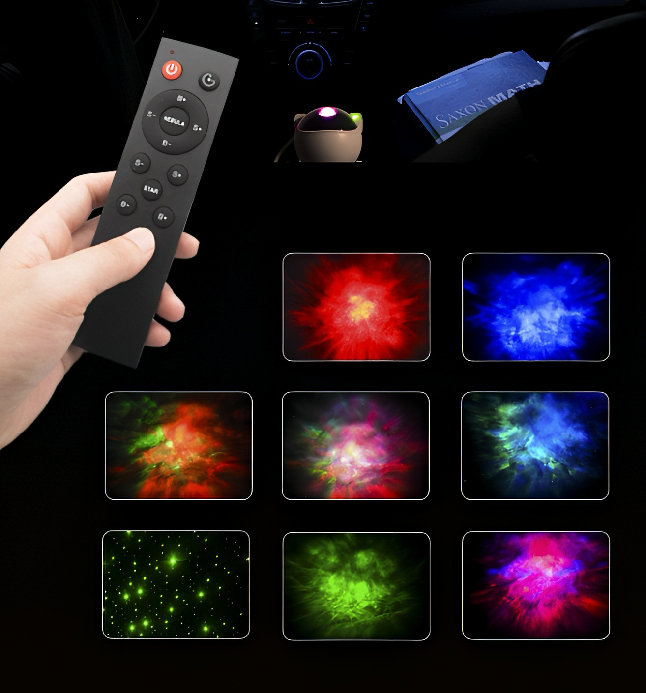 Astronaut Nebula Projector: Galaxy Night Light