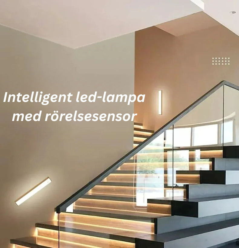 Smart LED Bar Lampa – Dimmbar med Rörelsesensor