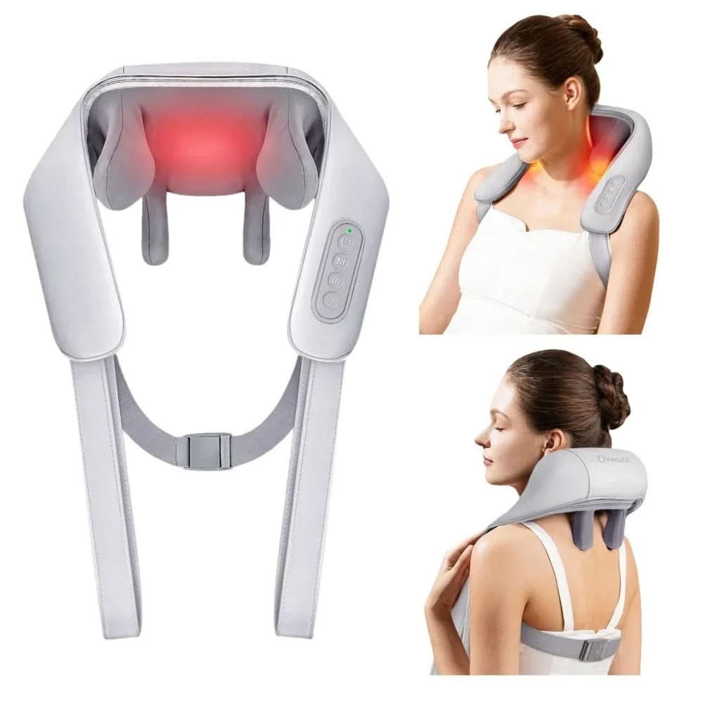 Elektrisk Nackmassage med Värme – Massageapparat för Nacke, Axlar och Kropp - Varuhuset24