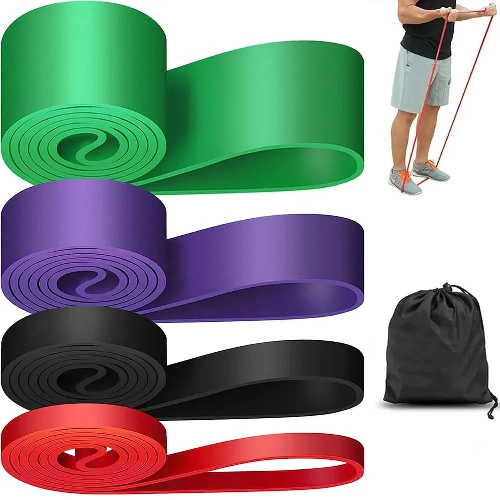 Resistance Bands - Heavy Duty Latex för Hem- och Gymträning - Varuhuset24