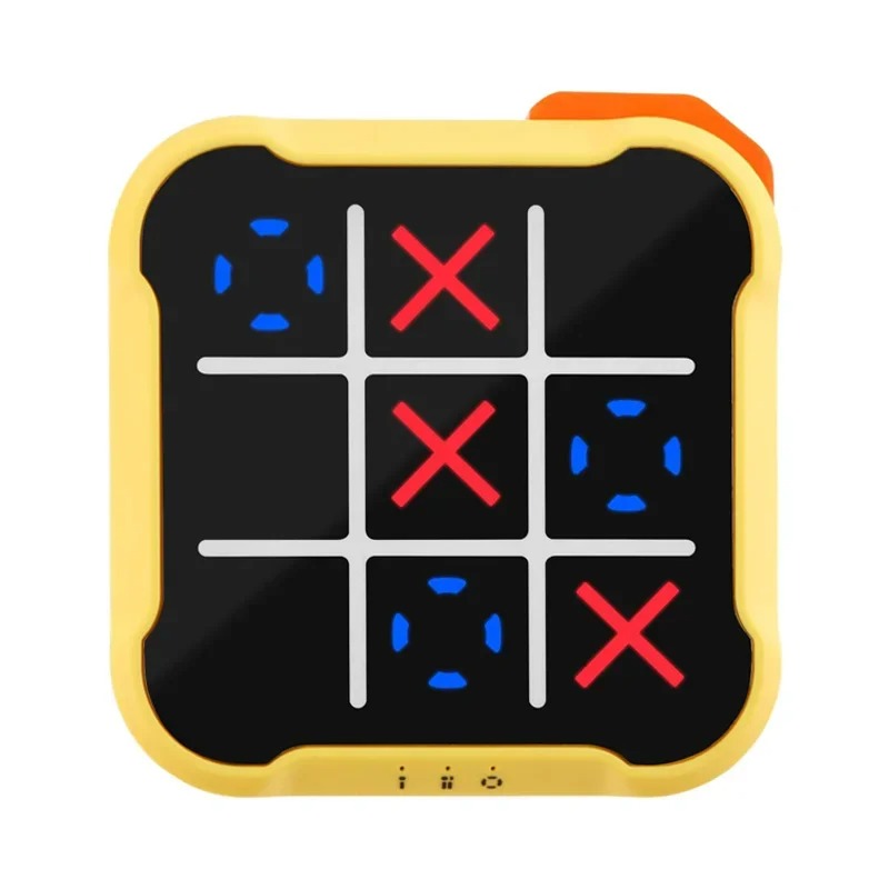 Electronisk Tic-Tac-Toe spel – Bärbart Minnesspel för Barn och Vuxna