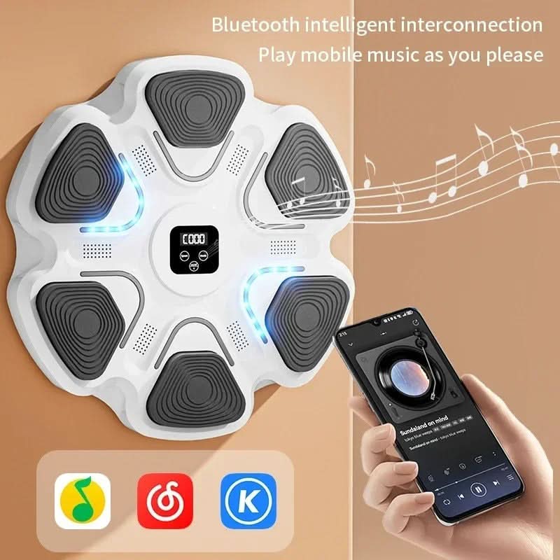 Smart Music Boxing Maskin – Innovativ Träningspartner för Hela Familjen - Varuhuset24