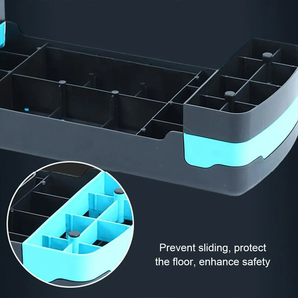 Aerobic Stepper med Justerbar Höjd – Anti-Halk, För Säker och Stabil Hemmaträning