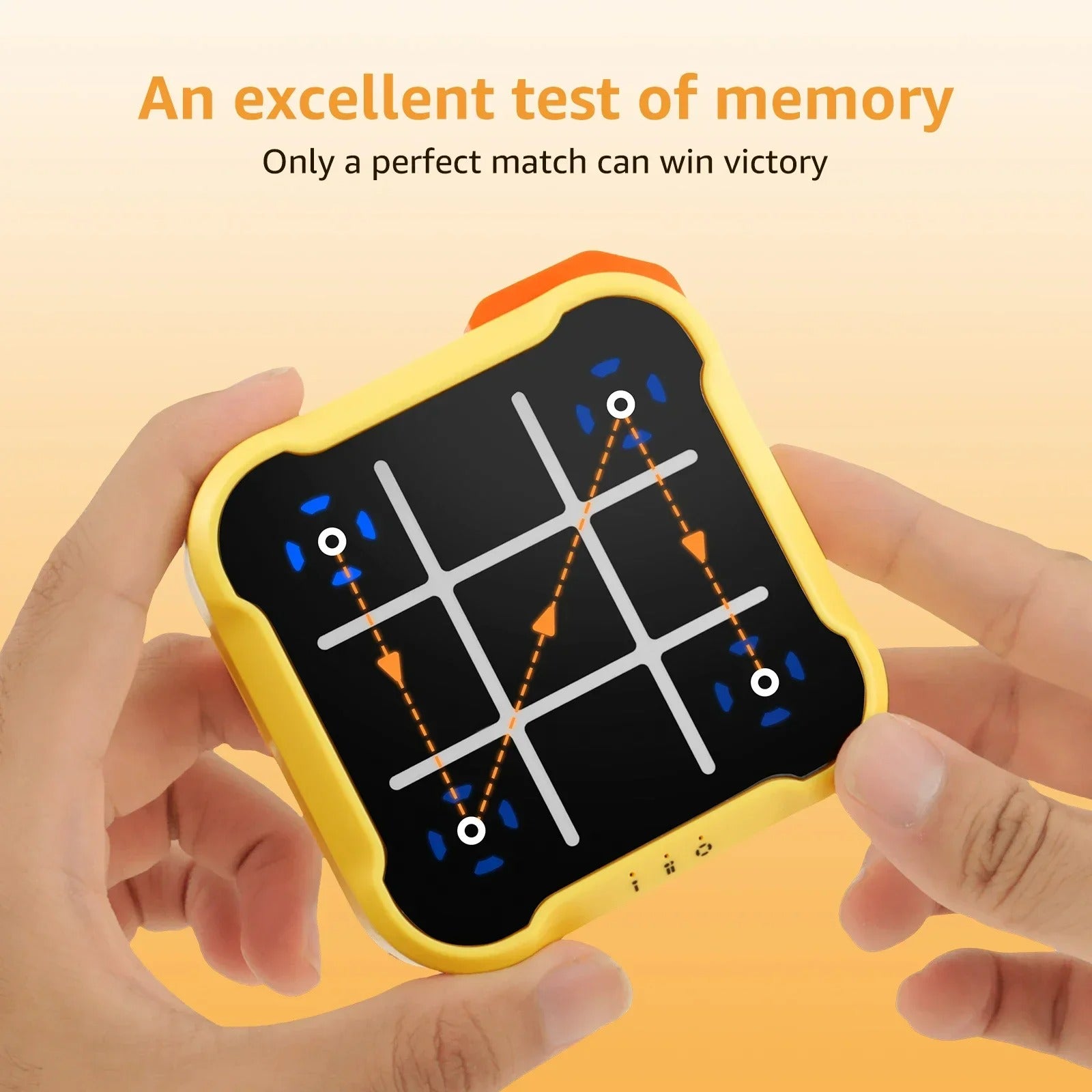 Electronisk Tic-Tac-Toe spel – Bärbart Minnesspel för Barn och Vuxna - Varuhuset24