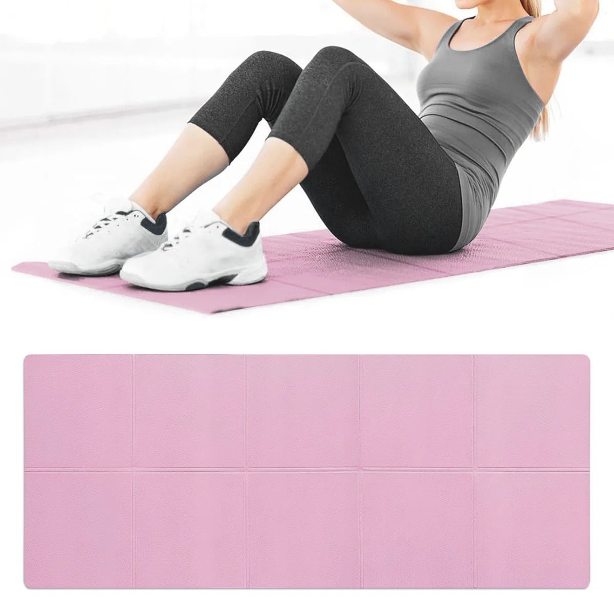 Premium Yoga Mat - 4MM Anti-Slip Träningsmatta