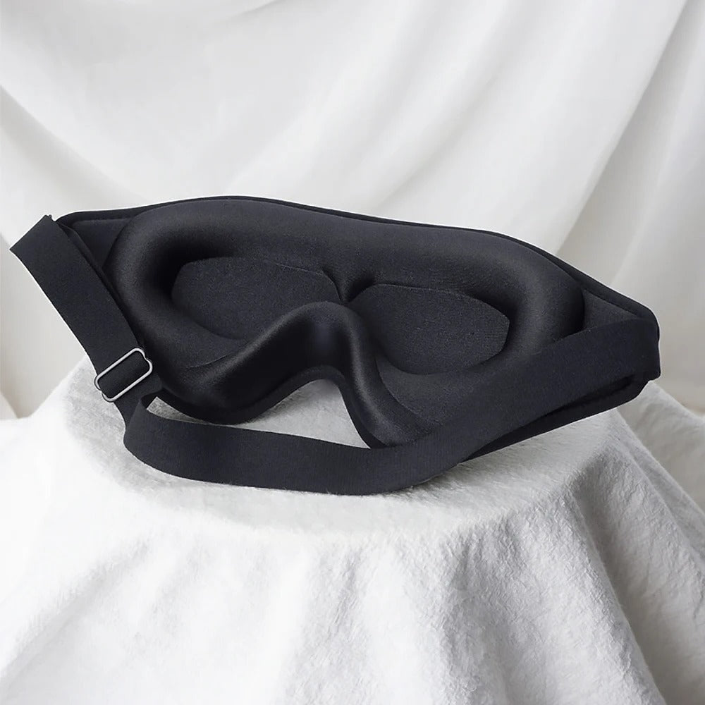 3D Sleep Mask – Blockera Ljus & Få Djup Sömn | Justerbar & Ergonomisk Design