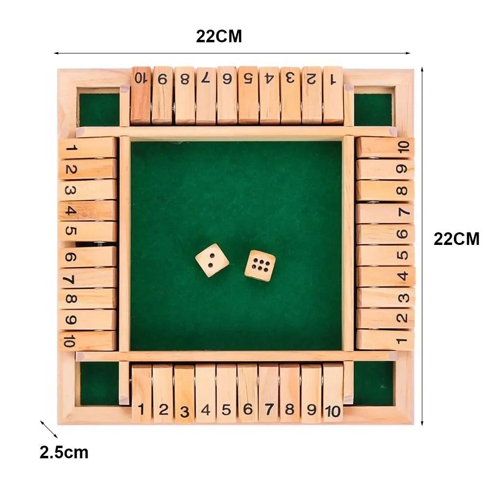 NumberFlip™ Brädspel – Strategi & Familjeunderhållning