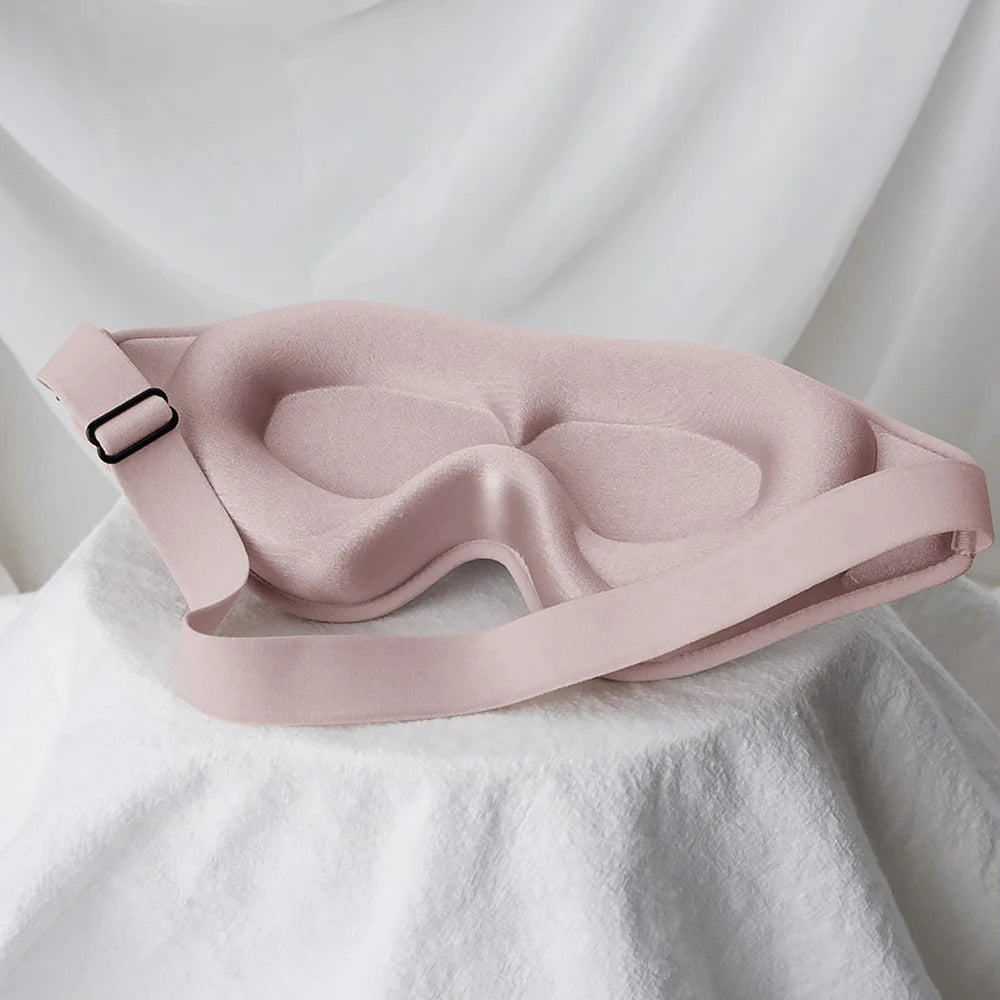 3D Sleep Mask – Blockera Ljus & Få Djup Sömn | Justerbar & Ergonomisk Design