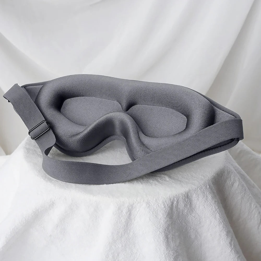 3D Sleep Mask – Blockera Ljus & Få Djup Sömn | Justerbar & Ergonomisk Design